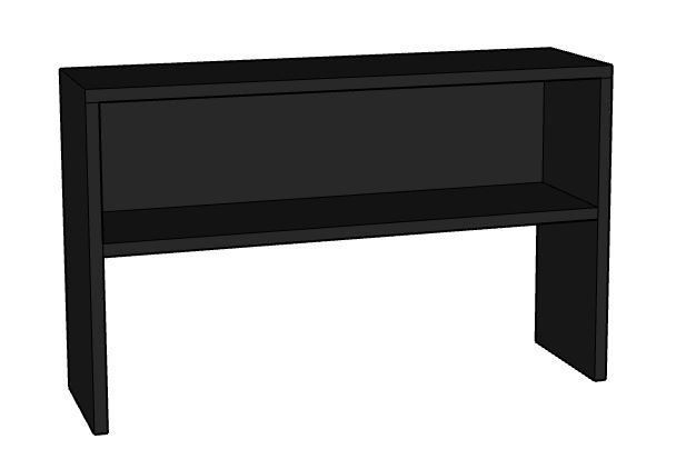 Urban Desktop Storage Unit, 36" W